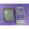 Caja impermeable de aluminio IP67 Caja de electrónica de aluminio personalizada Caja de aluminio fundido a presión AWP205 con tamaño 230 * 163 * 68